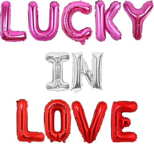 Wonmelody Lucky in Love Dekorationen Casino Thema Party Dekor Vegas Bachelorette Party Dekorationen mit Lucky in Love Ballon Banner Brautparty Dekor für Poker Night Blackjack Bachelorette Wonmelody Lucky in Love Dekorationen Casino Thema Party Dekor Vegas Bachelorette Party Dekorationen mit Lucky in Love Ballon Banner Brautparty Dekor für Poker Night Blackjack Bachelorette von Wonmelody