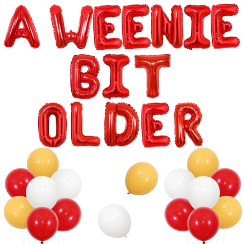 Wonmelody Martini Geburtstagsparty-Dekorationen, "A Weenie Bit Older Birthday Decor", "A Weenie Bit Older", Ballon-Banner, mexikanisches Cinco De Mayo-Banner, Tinies und Weenies, Partyzubehör für Wonmelody Martini Geburtstagsparty-Dekorationen, "A Weenie Bit Older Birthday Decor", "A Weenie Bit Older", Ballon-Banner, mexikanisches Cinco De Mayo-Banner, Tinies und Weenies, Partyzubehör für von Wonmelody