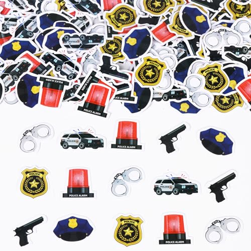 Wonmelody Polizei-Konfetti, 200 Stück, Polizei-Mottoparty, Tischdekoration, Polizei-Partyzubehör, Konfetti, Polizei-Geburtstagsparty, Dekorationen, Polizeiauto, Polizeihut für Ruhestand, Abschied, Wonmelody Polizei-Konfetti, 200 Stück, Polizei-Mottoparty, Tischdekoration, Polizei-Partyzubehör, Konfetti, Polizei-Geburtstagsparty, Dekorationen, Polizeiauto, Polizeihut für Ruhestand, Abschied, von Wonmelody
