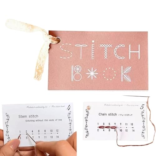 Kreatives Minis Nähbuch | Minis Nähkarte | DIYs Kreatives Minis Nähkarten Set | Tragbares Minis Reise Nähset | Verbessern Sie Ihre Nähfähigkeiten | Nähbuch Bastelset Für Stickanfänger Kreatives Minis Nähbuch | Minis Nähkarte | DIYs Kreatives Minis Nähkarten Set | Tragbares Minis Reise Nähset | Verbessern Sie Ihre Nähfähigkeiten | Nähbuch Bastelset Für Stickanfänger von Wonsfuleu