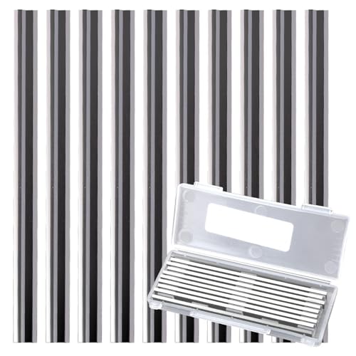 Wonvify Hobelmesser 82 mm Set, 10 Stück 82 x 5,5 x 1,2mm Wendemesser Umkehrbare Hobelmesser Halter, Elektrisches Hobelmesser für M-akita B-osch Hobel, Handhobel, Holzbearbeitungsmaschinen Wonvify Hobelmesser 82 mm Set, 10 Stück 82 x 5,5 x 1,2mm Wendemesser Umkehrbare Hobelmesser Halter, Elektrisches Hobelmesser für M-akita B-osch Hobel, Handhobel, Holzbearbeitungsmaschinen von Wonvify