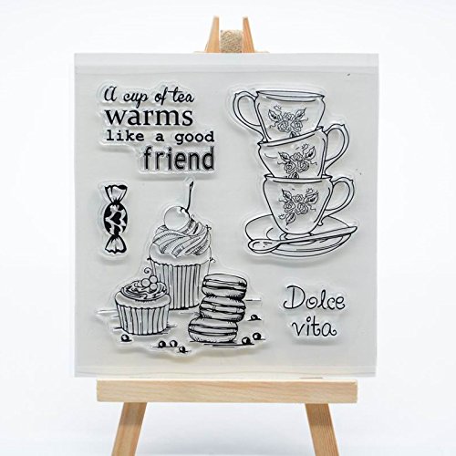 WooYangFun Joyful Home Stempel für Karten, Dekoration und Scrapbooking, 1 Stück WooYangFun Joyful Home Stempel für Karten, Dekoration und Scrapbooking, 1 Stück von WooYangFun