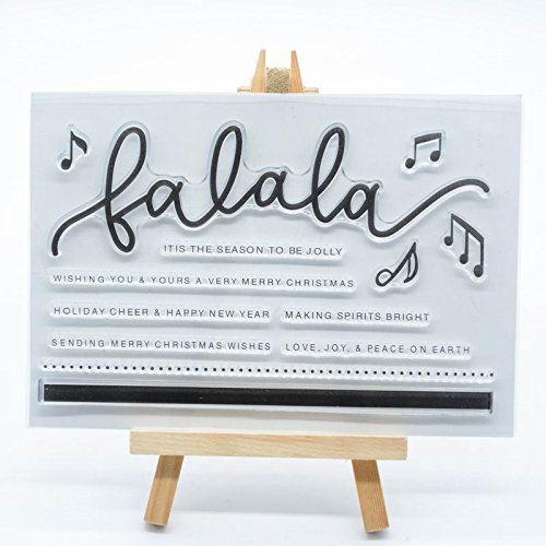 WooYangFun Voller Freude Home 1 Lalala Gummi Clear Stamp für Karte Machen Dekoration und Scrapbooking WooYangFun Voller Freude Home 1 Lalala Gummi Clear Stamp für Karte Machen Dekoration und Scrapbooking von WooYangFun