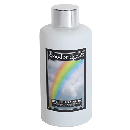 Woodbridge Nachfüllflasche für deinen Diffuser | Over The Rainbow | Ätherisches Duftöl | Raumduft Nachfüllflasche (200ml) | Ideal für Zuhause & Büro | Frischer Duft von Woodbridge