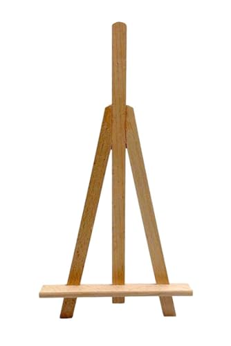 Wooden World – Holzstaffelei für Fotos, Bilderrahmen und kleine Kunstwerke – Universeller Dekoständer für Zuhause, Büro und Events – Ideal zur Präsentation von Fotos, Postern und Kunst – 25 cm Wooden World – Holzstaffelei für Fotos, Bilderrahmen und kleine Kunstwerke – Universeller Dekoständer für Zuhause, Büro und Events – Ideal zur Präsentation von Fotos, Postern und Kunst – 25 cm von Wooden World