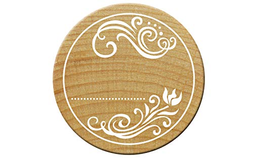 Woodies Holzstempel, Holz, 3,4 x 3,4 x 3,5 cm Woodies Holzstempel, Holz, 3,4 x 3,4 x 3,5 cm von Woodies