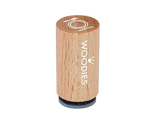 Woodies Mini Stempel Besteck, Holz, 1,5 x 1,5 x 3 cm Woodies Mini Stempel Besteck, Holz, 1,5 x 1,5 x 3 cm von Woodies