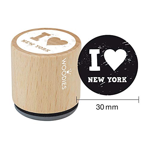 Woodies Stempel New York, Holz, 3,4 x 3,4 x 3,5 cm, Holz, Holz, 3,4 x 3,4 x 3,5 cm Woodies Stempel New York, Holz, 3,4 x 3,4 x 3,5 cm, Holz, Holz, 3,4 x 3,4 x 3,5 cm von Woodies