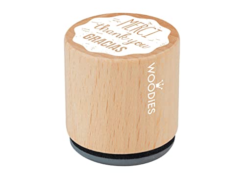 Woodies Stempel – Thema Danke, Holz, 3,4 x 3,4 x 3,5 cm, Holz, Holz, 3,4 x 3,4 x 3,5 cm Woodies Stempel – Thema Danke, Holz, 3,4 x 3,4 x 3,5 cm, Holz, Holz, 3,4 x 3,4 x 3,5 cm von Woodies
