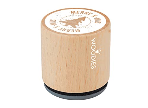 Woodies montiert Gummi Stempel 1.35-inch Merry Xmas, Acryl, Mehrfarbig, 3-teilig Woodies montiert Gummi Stempel 1.35-inch Merry Xmas, Acryl, Mehrfarbig, 3-teilig von Woodies