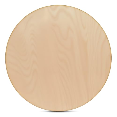 Holzornamente zum Basteln, 30,5 cm runde Holzscheibe, 1/4 dicke lasergeschnittene Kreise, Set mit 10 Holzscheiben zum Basteln, unlackierte Holzrohlinge Ornamente zum Basteln Holzornamente zum Basteln, 30,5 cm runde Holzscheibe, 1/4 dicke lasergeschnittene Kreise, Set mit 10 Holzscheiben zum Basteln, unlackierte Holzrohlinge Ornamente zum Basteln von Woodpeckers