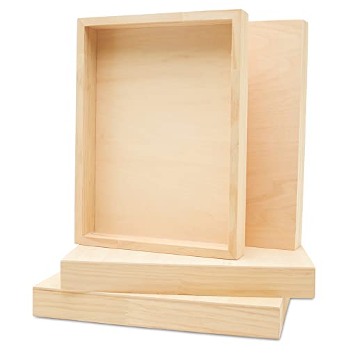 Malplatten, 22,9 x 30,5 x 3,8 cm, leere Holzschilder zum Basteln, Holzscheiben für Heimdekoration, von Woodpeckers Malplatten, 22,9 x 30,5 x 3,8 cm, leere Holzschilder zum Basteln, Holzscheiben für Heimdekoration, von Woodpeckers von Woodpeckers