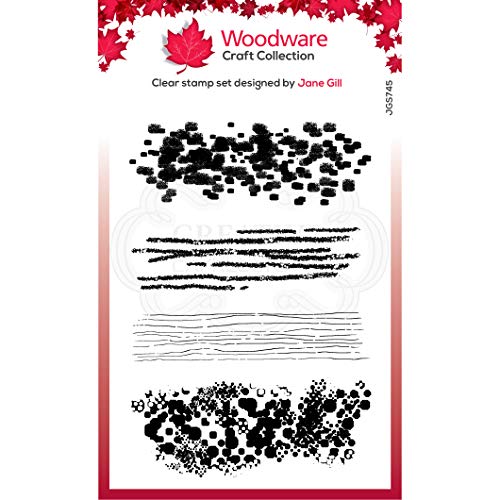 Woodware Jane Gill-Clear Magic Stempel-Set-Texture Extras, 10 x 15 cm, transparent Woodware Jane Gill-Clear Magic Stempel-Set-Texture Extras, 10 x 15 cm, transparent von Woodware