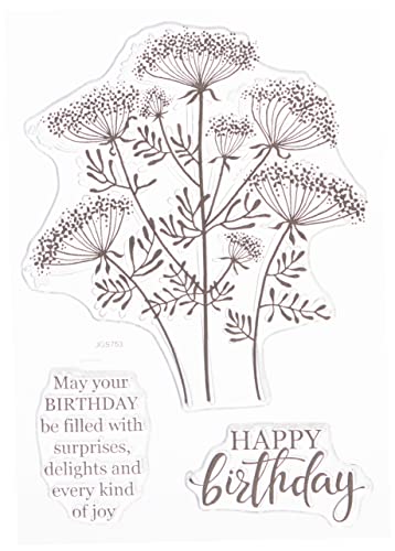 Woodware Jane Gill - Clear Magic Stamp Set - Queen Anne's Lace transparent 13.5x10cm Woodware Jane Gill - Clear Magic Stamp Set - Queen Anne's Lace transparent 13.5x10cm von Woodware
