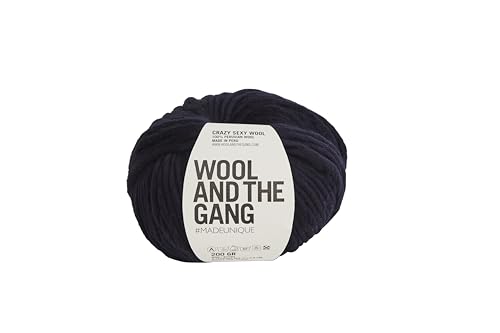 Crazy Sexy Wolle 200 g – Midnight Blau von Wool and the Gang
