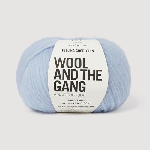 Wool and The Gang Feeling Good Garn Powder Blue von Wool and the Gang