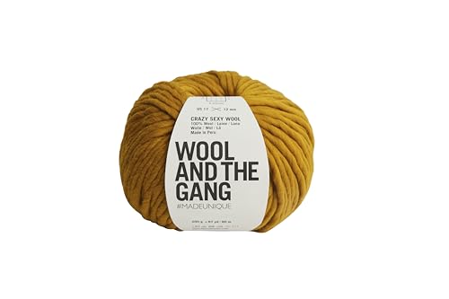 Wool and the Gang Crazy Sexy Wolle, Bronzed Olive (149), 200 g von Wool and the Gang