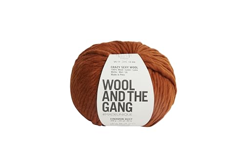 Wool and the Gang Crazy Sexy Wolle, Cinnamon Dust (19), 200g von Wool and the Gang