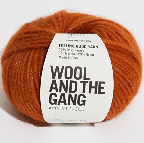 Wool and the Gang Feeling Good Garn Zimtstaub von Wool and the Gang