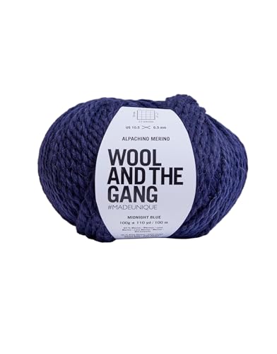 Wool & The Gang Garn, Nachtblau (055), 100g von Wool and the Gang