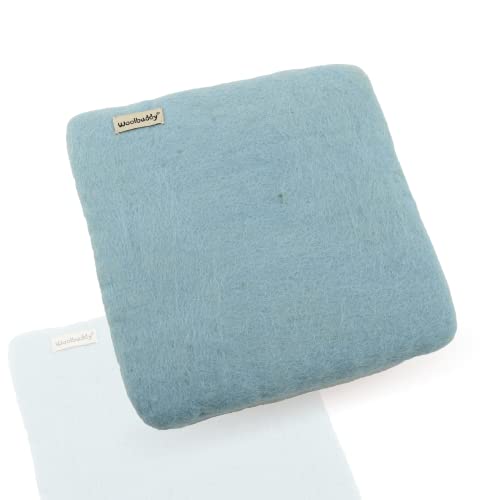 Woolbuddy Nadelfilz-Pad, Nadelfilzmatte, Nadelfilzbedarf, Schaumstoff-Pad-Alternative, Wollfilzmatte, aus Filzwolle, zum Nadelfilzen, Nassfilzen und 3D-Filz, 25,4 x 25,4 x 3,8 cm Woolbuddy Nadelfilz-Pad, Nadelfilzmatte, Nadelfilzbedarf, Schaumstoff-Pad-Alternative, Wollfilzmatte, aus Filzwolle, zum Nadelfilzen, Nassfilzen und 3D-Filz, 25,4 x 25,4 x 3,8 cm von Woolbuddy