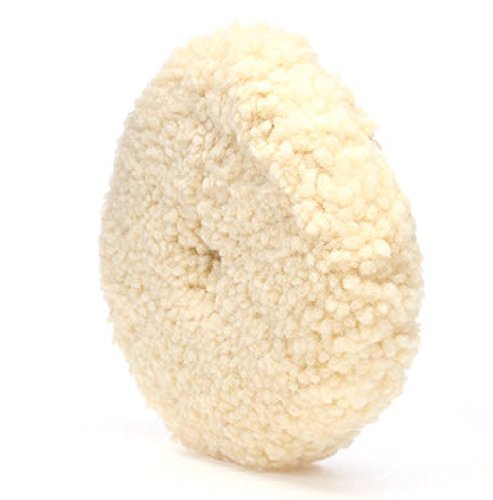 Woolous - Polierpads-Set -100% Reine Wolle - Polier- Und Polierpads + Reinigungssporenwerkzeug Zum Revitalisieren Von Poliermaschinen (Wollschwabbel 200mm +) von Woolous