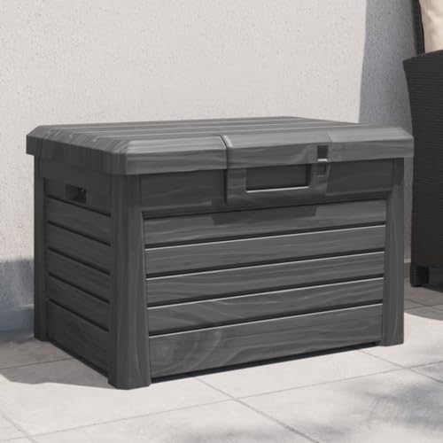 Woonisher Gartenbox Anthrazit 114x47x60 cm aufbewahrungsbox garten Woonisher Gartenbox Anthrazit 114x47x60 cm aufbewahrungsbox garten von Woonisher