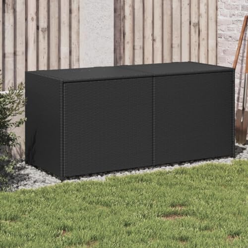 Woonisher Gartentruhe mit Rollen Beige 283L Poly Rattan aufbewahrungsbox garten Woonisher Gartentruhe mit Rollen Beige 283L Poly Rattan aufbewahrungsbox garten von Woonisher