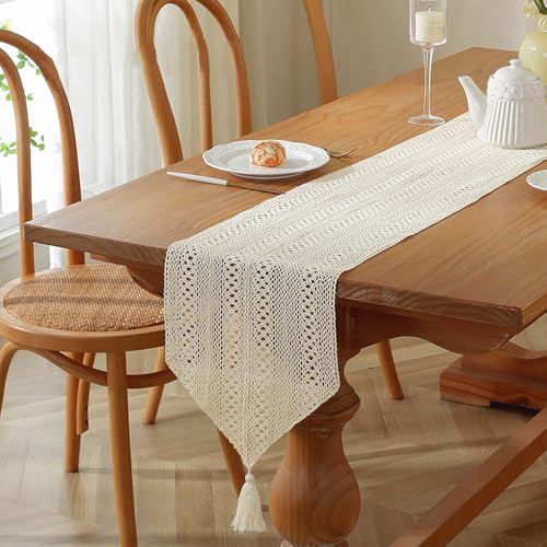 Tischläufer Boho Table Runner Tischdeko Geburtstagsdeko Hochzeitsdeko Taufe Vintage Deko Gartenparty Tisch Deko Dekoration Wohnzimmer Quasten Weiss Spitze tischdecke Spitzenstoff 25x180cm Tischläufer Boho Table Runner Tischdeko Geburtstagsdeko Hochzeitsdeko Taufe Vintage Deko Gartenparty Tisch Deko Dekoration Wohnzimmer Quasten Weiss Spitze tischdecke Spitzenstoff 25x180cm von Woplagyreat