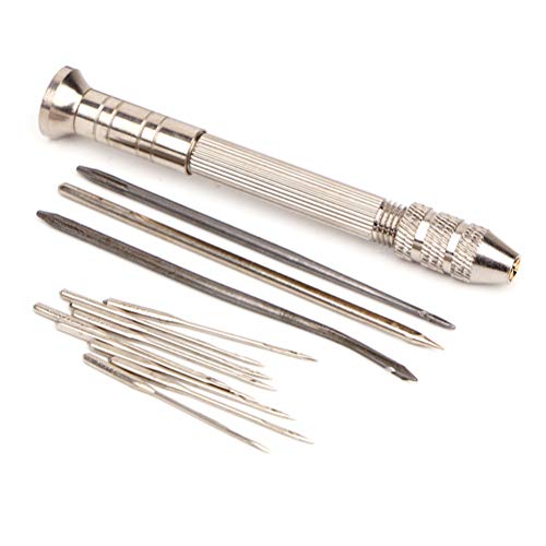 Wopohy Nähnadel, Multifunktionale Ledernahle Nadel, Edelstahlbesatz Nähe Ahle Nadel Set Schuhe Reparatur Kits Dicke Häkeln Sport Zubehör Näh Ahle Werkzeuge Wopohy Nähnadel, Multifunktionale Ledernahle Nadel, Edelstahlbesatz Nähe Ahle Nadel Set Schuhe Reparatur Kits Dicke Häkeln Sport Zubehör Näh Ahle Werkzeuge von Wopohy