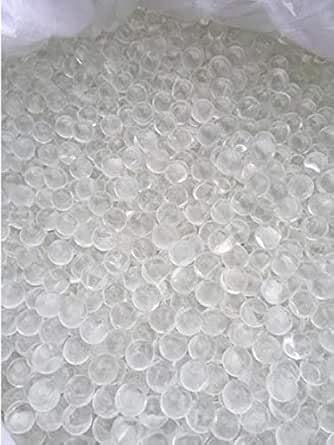 Glasklare Glaskugeln Ø ca. 9 mm aus Vollglas (2 kg, 114 0114) von Worf Glaskugeln
