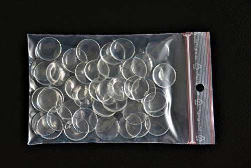 Glaslinsen, Ø ca. 23 mm (805 0403) (50 Stück) von Worf Glaskugeln