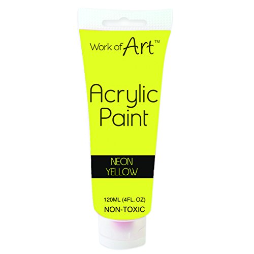 Work of Art Acrylfarbe – Neongelb von Work of Art