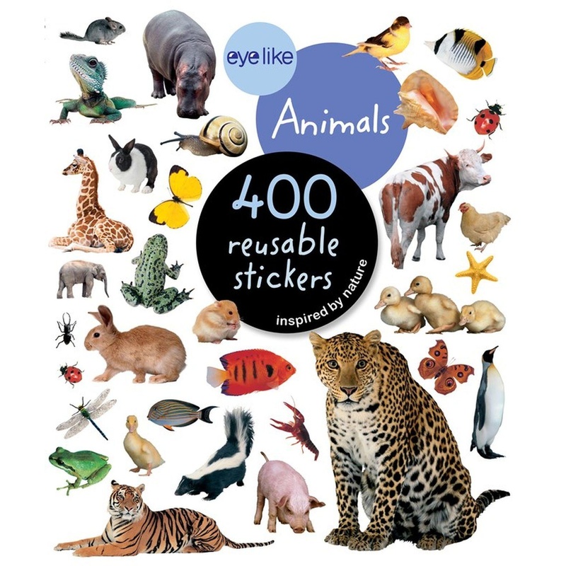 Eyelike Stickers: Animals, Taschenbuch von Workman Publishing