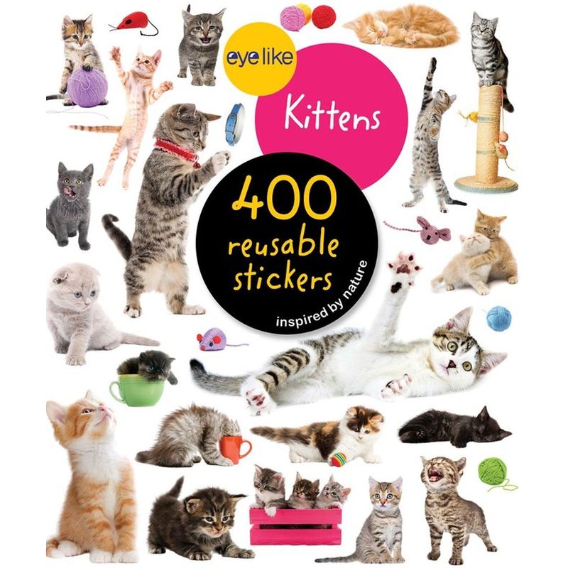 Eyelike Stickers: Kittens, Taschenbuch von Workman Publishing
