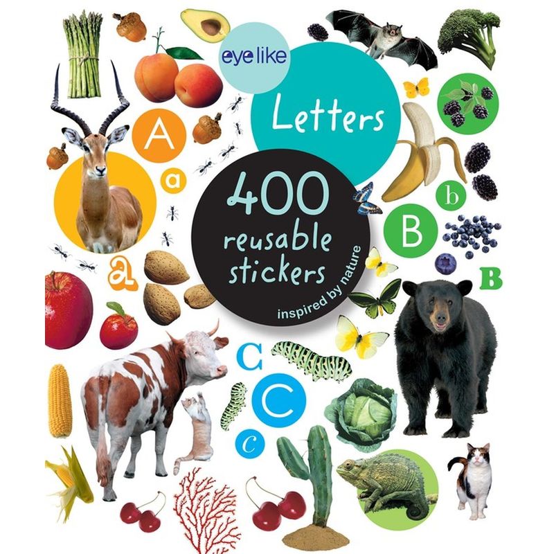 Eyelike Stickers: Letters, Taschenbuch von Workman Publishing
