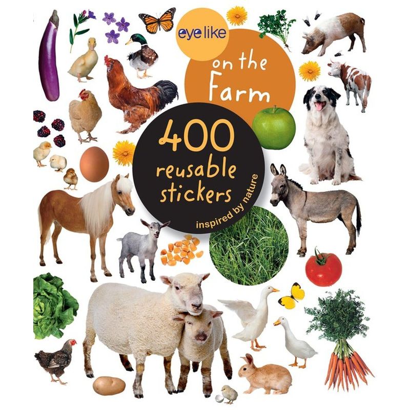 Eyelike Stickers: On The Farm, Taschenbuch von Workman Publishing