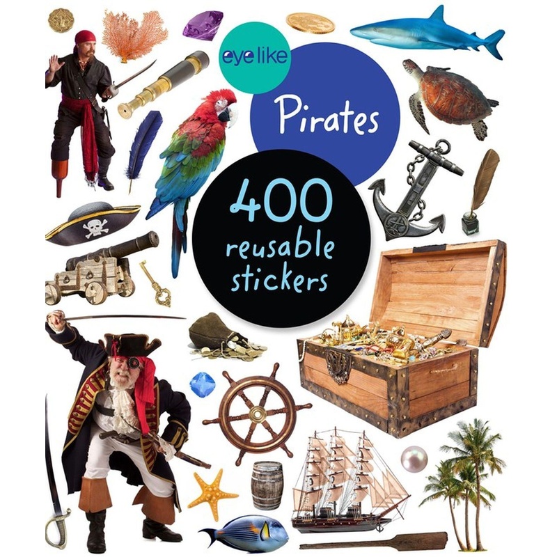 Eyelike Stickers: Pirates, Taschenbuch von Workman Publishing