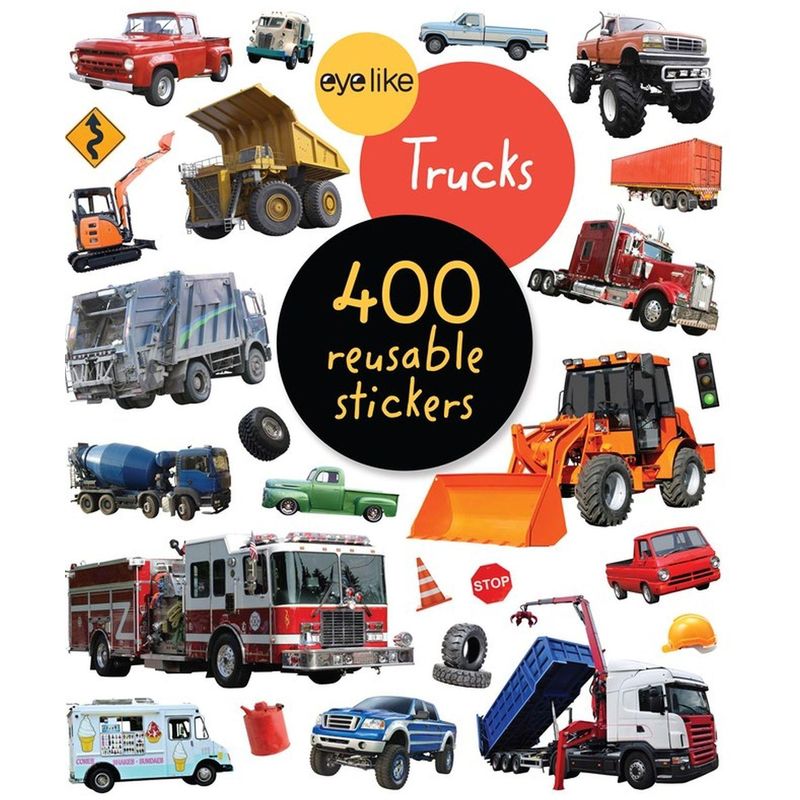 Eyelike Stickers: Trucks, Taschenbuch von Workman Publishing