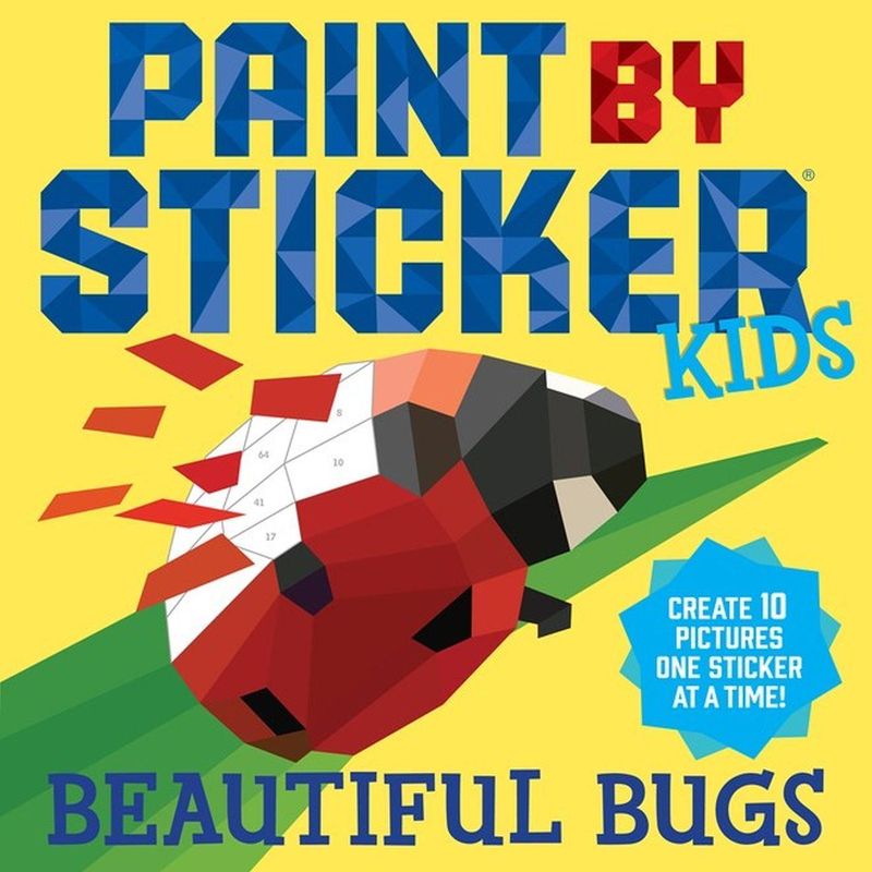 Paint By Sticker Kids: Beautiful Bugs, Taschenbuch von Workman Publishing