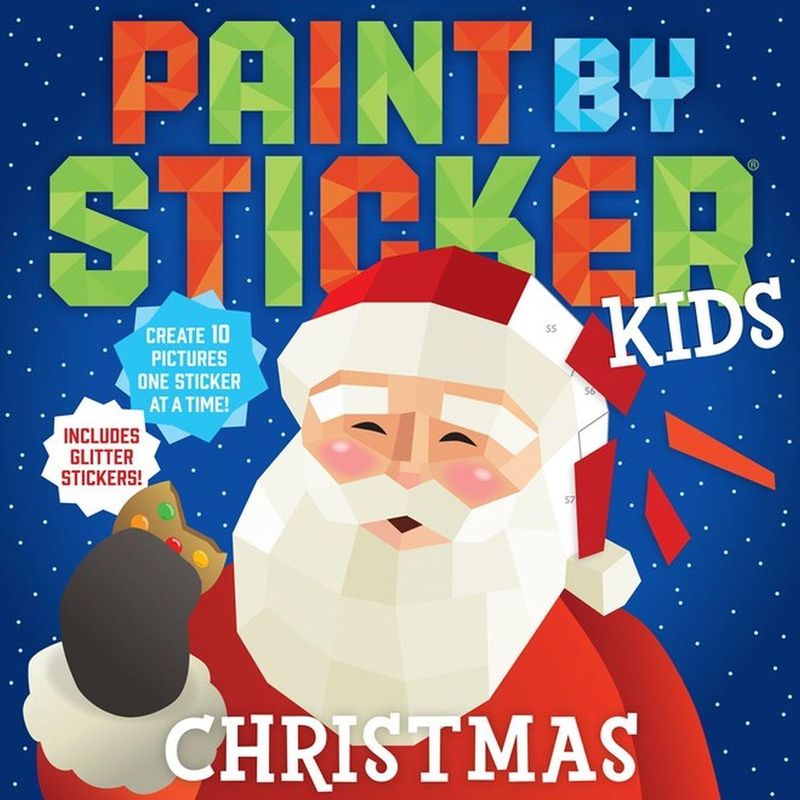 Paint By Sticker Kids: Christmas, Taschenbuch von Workman Publishing