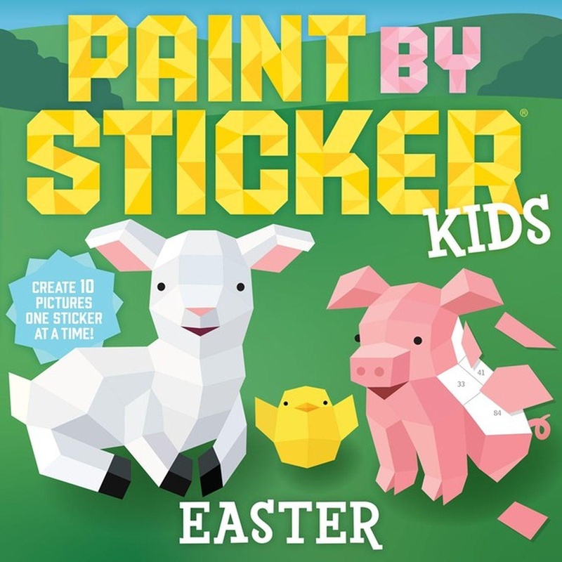 Paint By Sticker Kids: Easter, Taschenbuch von Workman Publishing