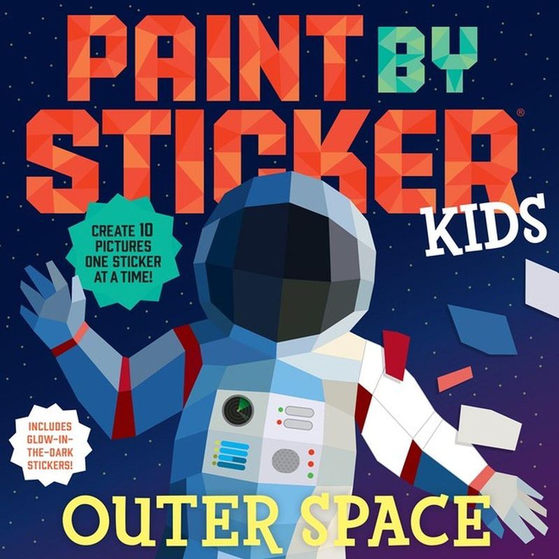 Paint By Sticker Kids: Outer Space, Taschenbuch von Workman Publishing