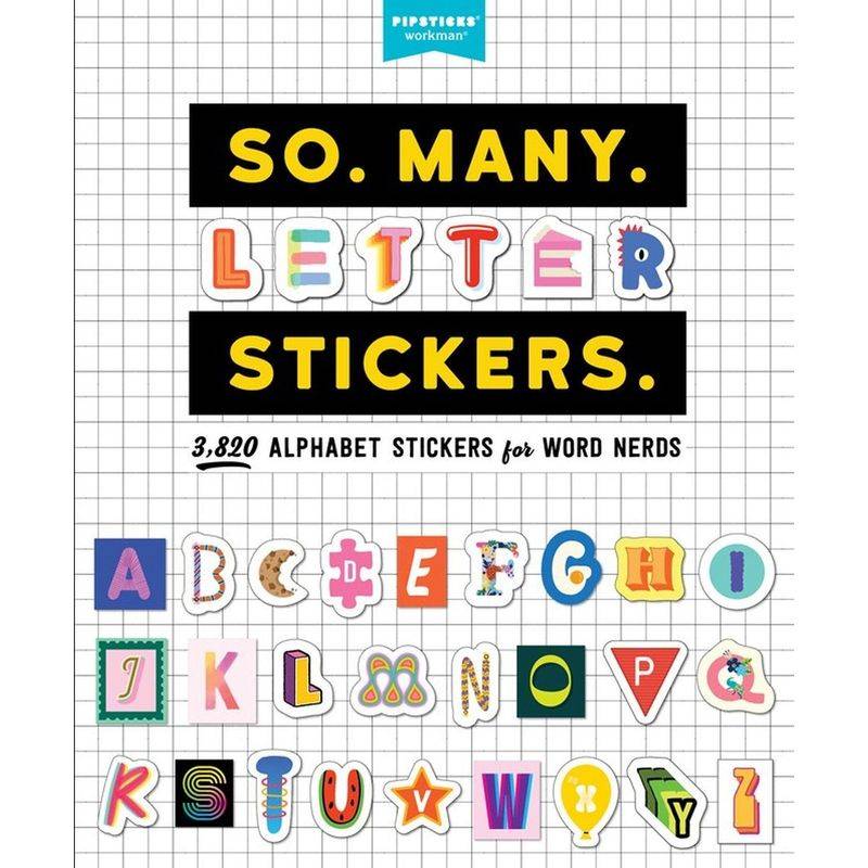 So. Many. Letter Stickers., Kartoniert (TB) von Workman Publishing