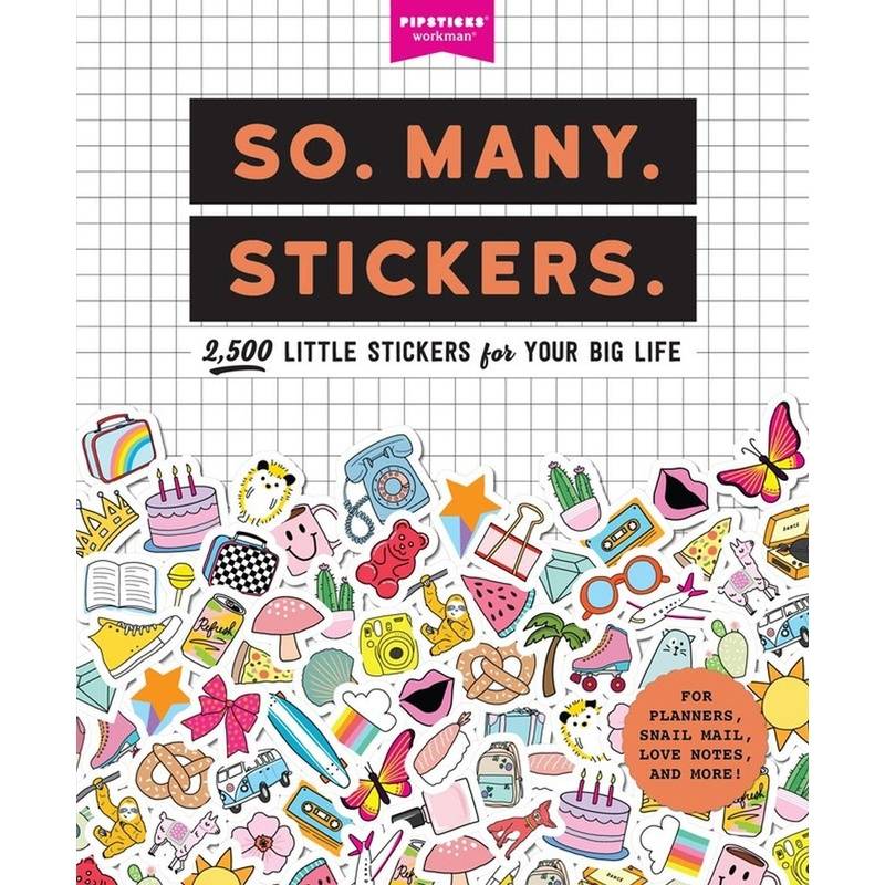 So. Many. Stickers, Kartoniert (TB) von Workman Publishing
