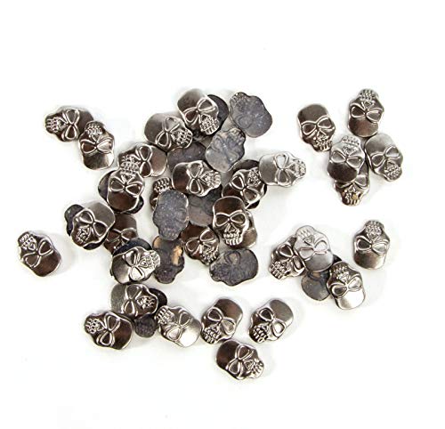 World of Sparkles Hotfix Totenkopf-Nieten zum Aufbügeln, für Kleidung, Kunst und Handwerk, Stoff, Leder, Schmuckherstellung, 11,5 mm, Rotguss – 100 Stück World of Sparkles Hotfix Totenkopf-Nieten zum Aufbügeln, für Kleidung, Kunst und Handwerk, Stoff, Leder, Schmuckherstellung, 11,5 mm, Rotguss – 100 Stück von World of Sparkles