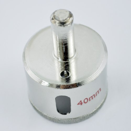 Wosieue Lochsäge für Glas, 40 mm, Diamantspitze Wosieue Lochsäge für Glas, 40 mm, Diamantspitze von Wosieue