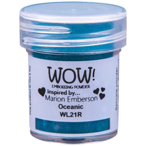 Wow Embossing Powder 15 ml, 35,6 cm, rund, gewellt. von Wow Embossing Powder