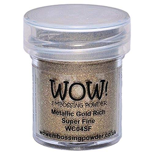 Wow Embossing Powder WOW Prägepulver, 15 ml, Gold Rich von Wow Embossing Powder