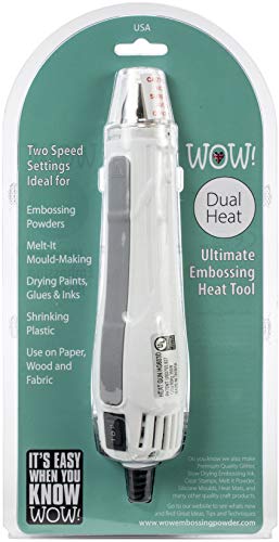 Wow Embossing Powder WZHT-USA Wow Dual-Speed-Heizwerkzeug, 110 V, Mehrfarbig/Meereswellen (Ocean Tides), Einheitsgröße von Wow Embossing Powder